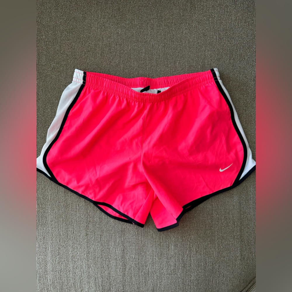 NIKE athletic hot pink shorts for girls